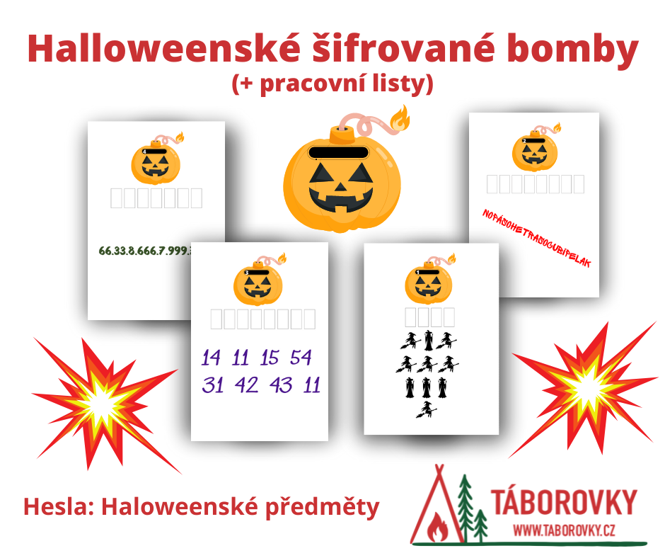 Výbušné dýně super akční aktivity pro děti